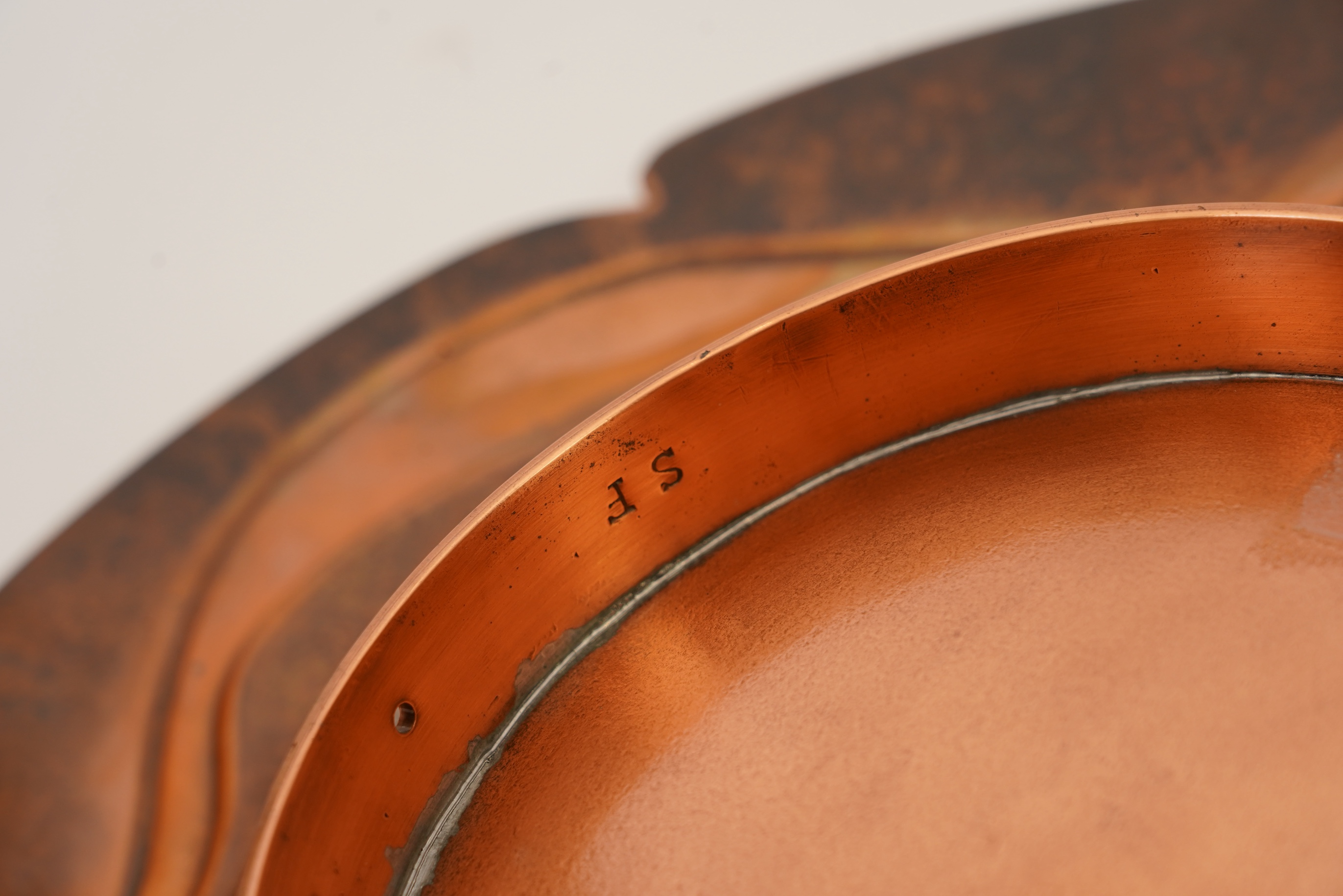Sam Fanaroff BEM, 1926-2019, A large patinated copper bowl